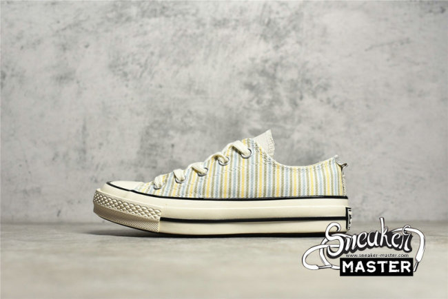 CONVERSE CHUCK TAYLOR ALL-STAR 70S LOW PECAN STRIPES BEIGE/BEIGE A02293C