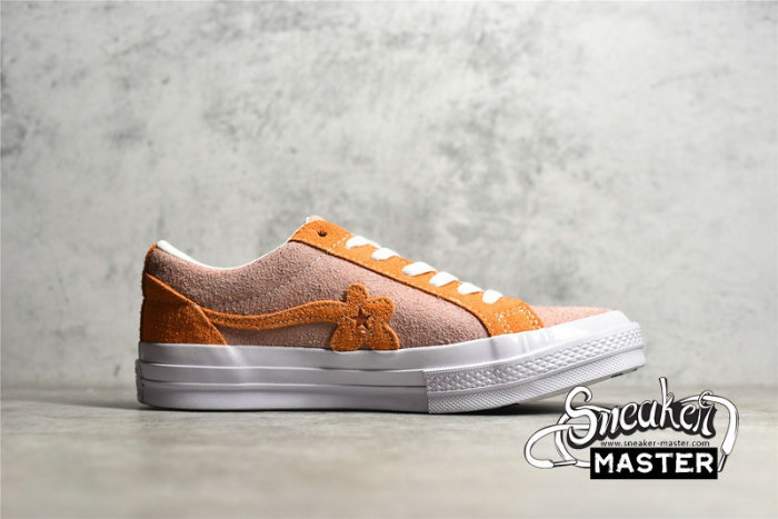 CONVERSE ONE STAR OX X GOLF LE FLEUR CANDY PINK/ORANGE PEEL/WHITE 162125C