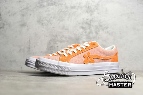 CONVERSE ONE STAR OX X GOLF LE FLEUR CANDY PINK/ORANGE PEEL/WHITE 162125C