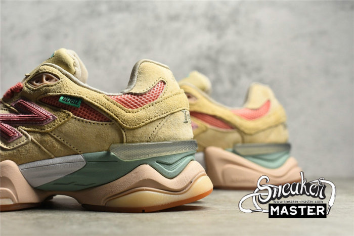 NEW BALANCE 9060 RUNNING SHOES X JOE FRESHGOODS PENNY COOKIE PINK/IVORY CREAM/BLOSSOM U9060JF1