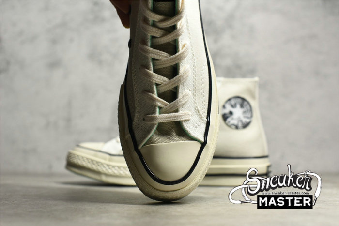 CONVERSE CHUCK TAYLOR ALL-STAR 70S HIGH BEIGE/BEIGE/BLACK A00742C