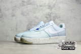 NIKE AIR FORCE 1 CRATER HYDROGEN BLUE/BARELY VOLT CT1986-400