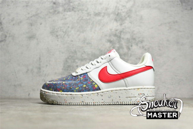 NIKE AIR FORCE 1 CRATER SUMMIT WHITE/SUMMIT WHITE/SIREN RED CT1986-101