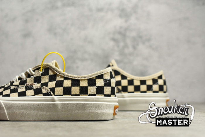 VANS ECO THEORY CHECKERBOARD AUTHENTIC BLACK/WHITE/BEIGE VN0A5KRD705