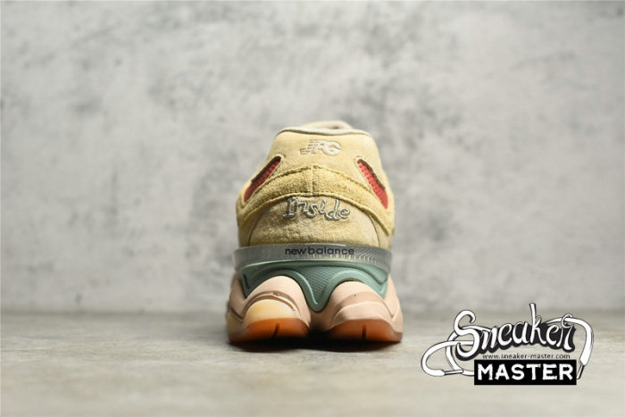 NEW BALANCE 9060 RUNNING SHOES X JOE FRESHGOODS PENNY COOKIE PINK/IVORY CREAM/BLOSSOM U9060JF1