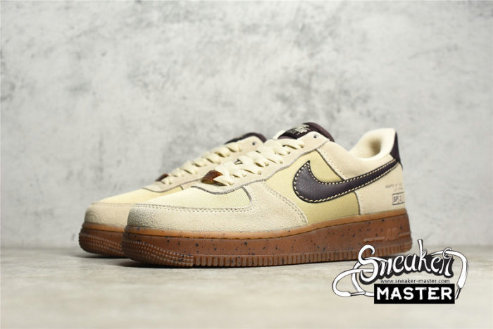 NIKE AIR FORCE 1 LOW COFFEE BEACH/GRAIN/PALE IVORY/MAHOGANY DD5227-234