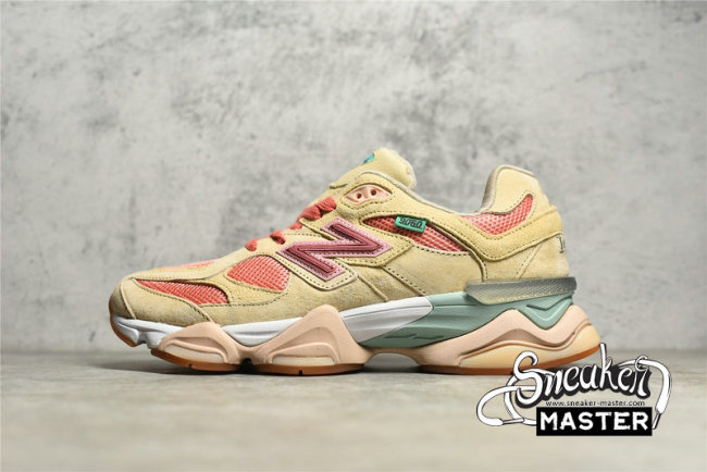 NEW BALANCE 9060 RUNNING SHOES X JOE FRESHGOODS PENNY COOKIE PINK/IVORY CREAM/BLOSSOM U9060JF1