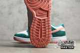 NIKE SB DUNK LOW SNAKESKIN WHITE/WASHED TEAL-BLEACHED CORAL-BLACK DR8577-300