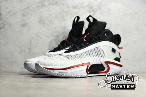 NIKE AIR JORDAN 36 PF PSYCHIC ENERGY WHITE/BLACK/UNIVERSITY RED DA9053-100