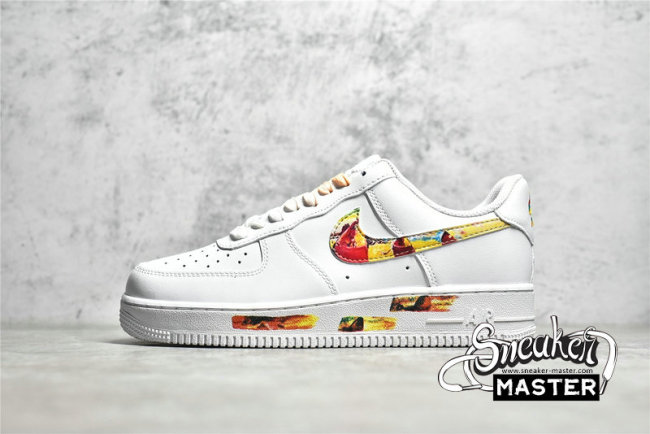 NIKE AIR FORCE 1 LOW 07 WHITE/WHITE/MULTI-COLOR DD8959-100