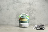 NIKE SB DUNK LOW WHITE/GREEN/LIGHT YELLOW DH9765-100