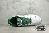 NIKE AIR FORCE 1 LOW 07 WHITE/GOLD/GREEN MK9700-131