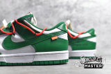 NIKE SB DUNK LOW X OFF-WHITE X FUTURA POWDER GREEN/WHITE/ORANGE CT0856-100