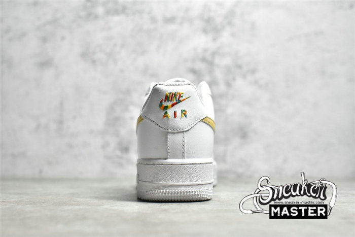 NIKE AIR FORCE 1 LOW 07 WHITE/WHITE/MULTI-COLOR DD8959-100