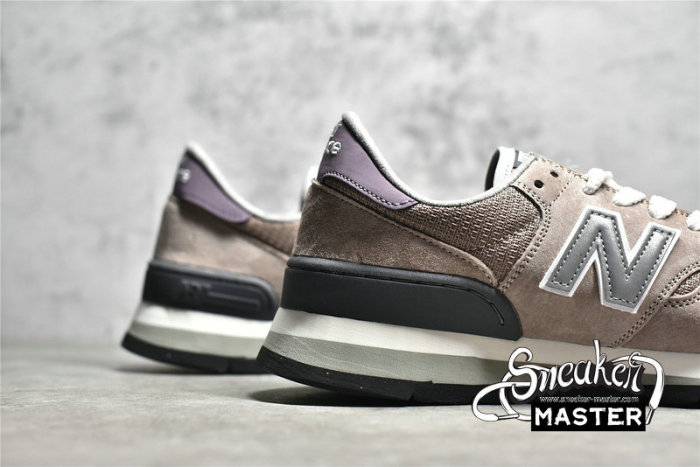 NEW BALANCE 990V1 MADE IN USA X KITH DUSTY ROSE/MAUVE/BLACK M990KT1