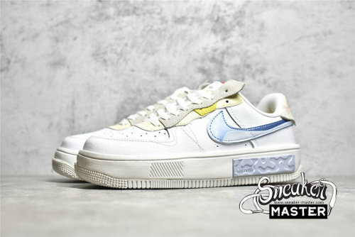 NIKE AIR FORCE 1 FONTANKA SET TO RISE WHITE/PHANTOM/LEMON DROP/LIGHT MARINE DV2175-100