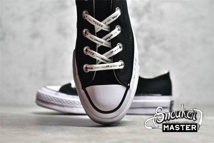 CONVERSE CHUCK TAYLOR ALL-STAR 70S LOW BLACK/BLACK/EGRET A03752C