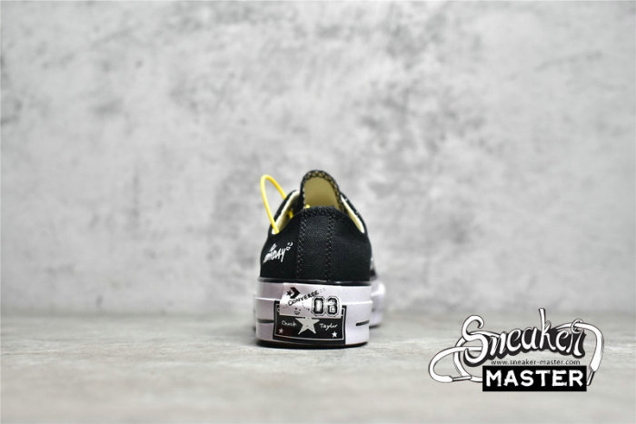 CONVERSE CHUCK TAYLOR ALL-STAR 70S LOW BLACK/BLACK/EGRET A03752C