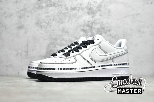 NIKE AIR FORCE 1 LOW 07 QS MORE THAN X UNINTERRUPTED WHITE/WHITE/BLUE CQ0494-001