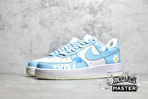 NIKE AIR FORCE 1 LOW WHITE/ICE BLUE-WHITE CW2288-661