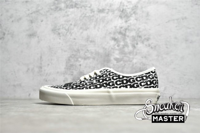 VANS AUTHENTIC CDG LOGO X COMME DES GARCONS BLACK/WHITE/BLACK VN0A4BV9SHM