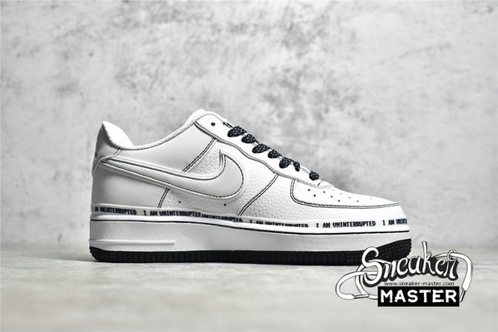 NIKE AIR FORCE 1 LOW 07 QS MORE THAN X UNINTERRUPTED WHITE/WHITE/BLUE CQ0494-001