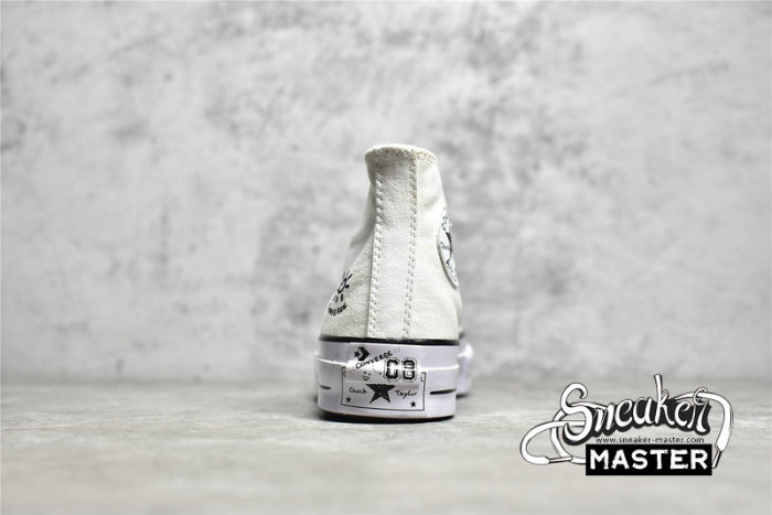 CONVERSE CHUCK TAYLOR ALL-STAR 70S HIGH WHITE/BLACK/EGRET A03751C