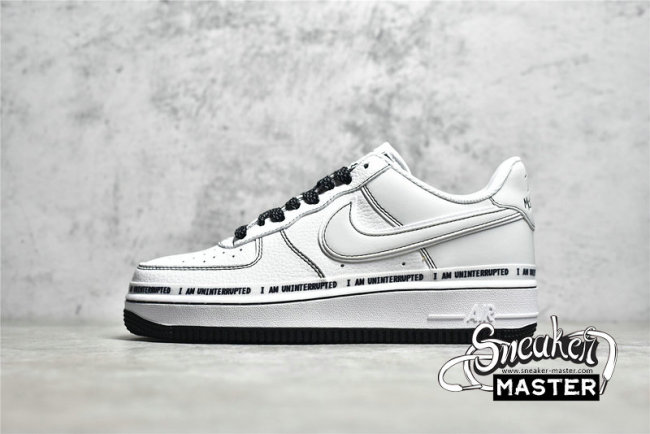 NIKE AIR FORCE 1 LOW 07 QS MORE THAN X UNINTERRUPTED WHITE/WHITE/BLUE CQ0494-001