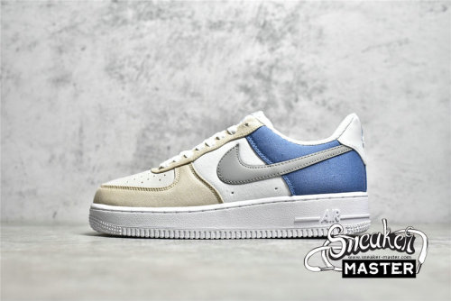 NIKE AIR FORCE 1 LOW 07 LIGHT KHAKI/WHITE/BLUE DG2296-018
