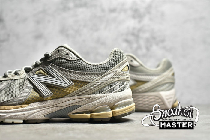 NEW BALANCE 860V2 MARS RUNNING SHOES LIGHT GREY/BEIGE/GOLD ML860KS2
