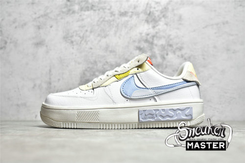 NIKE AIR FORCE 1 FONTANKA SET TO RISE WHITE/PHANTOM/LEMON DROP/LIGHT MARINE DV2175-100