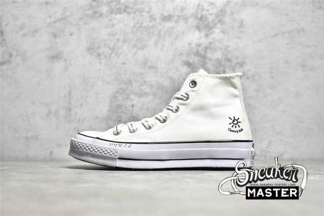 CONVERSE CHUCK TAYLOR ALL-STAR 70S HIGH WHITE/BLACK/EGRET A03751C