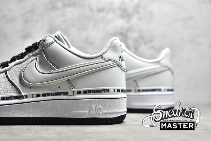 NIKE AIR FORCE 1 LOW 07 QS MORE THAN X UNINTERRUPTED WHITE/WHITE/BLUE CQ0494-001