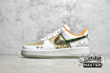 NIKE AIR FORCE 1 LOW 07 WHITE/ORANGE/KHAKI DO2333-101