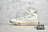 CONVERSE CHUCK TAYLOR ALL-STAR 70S HIGH ICE CREAM GREY/NUDE PINK/EGRET A03749C