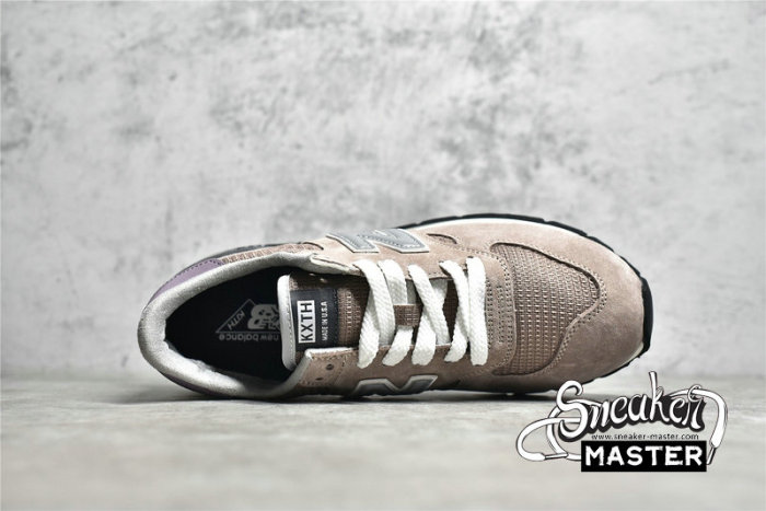 NEW BALANCE 990V1 MADE IN USA X KITH DUSTY ROSE/MAUVE/BLACK M990KT1