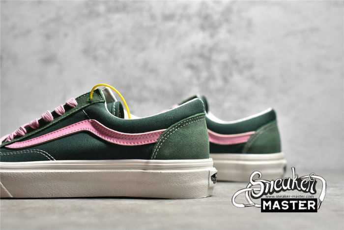 VANS STYLE 36 DENCON SF FOREST GREEN/PINK/WHITE VN0A3DZ3BOC