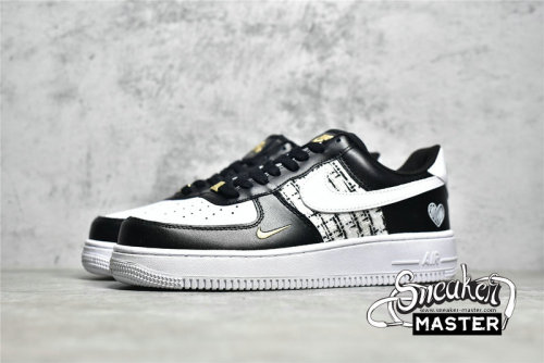 NIKE AIR FORCE 1 LOW 07 BLACK/WHITE/BLACK/BLACK CZ0270-001
