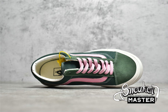 VANS STYLE 36 DENCON SF FOREST GREEN/PINK/WHITE VN0A3DZ3BOC