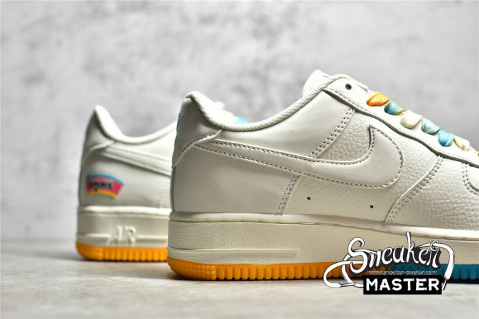 NIKE AIR FORCE 1 LOW 07 SU19 WHITE/MULTI-COLOR SA5696-123