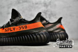 ADIDAS YEEZY 350 V2 CORE BLACK/ORANGE/CORE BLACK