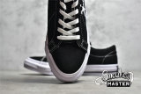 CONVERSE ONE STAR LOW X STUSSY BLACK/BLACK/WHITE 173120C