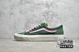 VANS STYLE 36 DENCON SF FOREST GREEN/PINK/WHITE VN0A3DZ3BOC