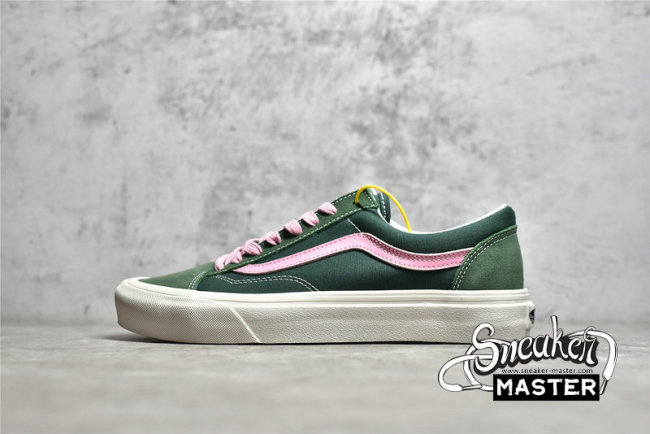 VANS STYLE 36 DENCON SF FOREST GREEN/PINK/WHITE VN0A3DZ3BOC