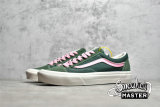VANS STYLE 36 DENCON SF FOREST GREEN/PINK/WHITE VN0A3DZ3BOC