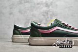 VANS STYLE 36 DENCON SF FOREST GREEN/PINK/WHITE VN0A3DZ3BOC