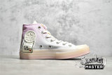 CONVERSE CHUCK TAYLOR ALL-STAR 70S HIGH X YOU ARE THE ONE LIGHT PINK/BEIGE/WHITE A03748C