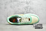 NIKE AIR FORCE 1 LOW 07 LX HAPPY PINEAPPLE GREEN GLOW/COCONUT MILK/METALLIC GOLD CZ0268-300