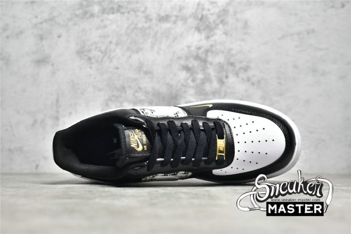 NIKE AIR FORCE 1 LOW 07 BLACK/WHITE/BLACK/BLACK CZ0270-001