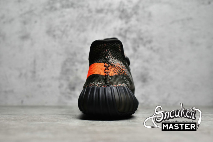 ADIDAS YEEZY 350 V2 CORE BLACK/ORANGE/CORE BLACK